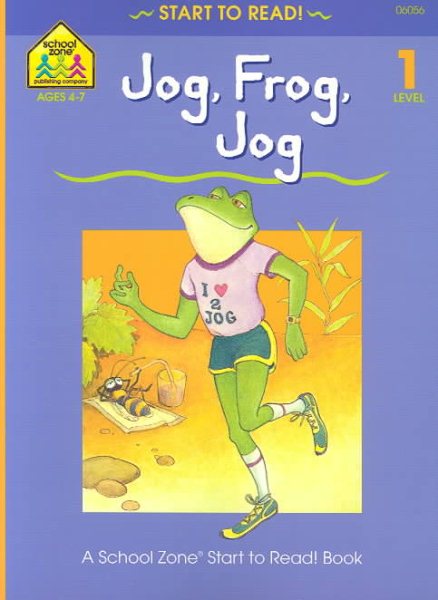 Jog, Frog, Jog - level 1 (Start to Read! Library Edition Series) cover
