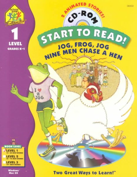 Jog Frog Jog with CDROM (Start to Read Series) cover