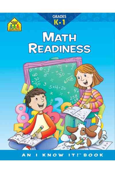 Math Readiness Grades K-1 Workbook cover