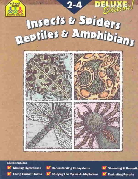 Insects and Spiders/Reptiles and Amphibians cover