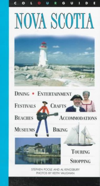 Nova Scotia: A Colour Guidebook (Colourguide Travel) cover