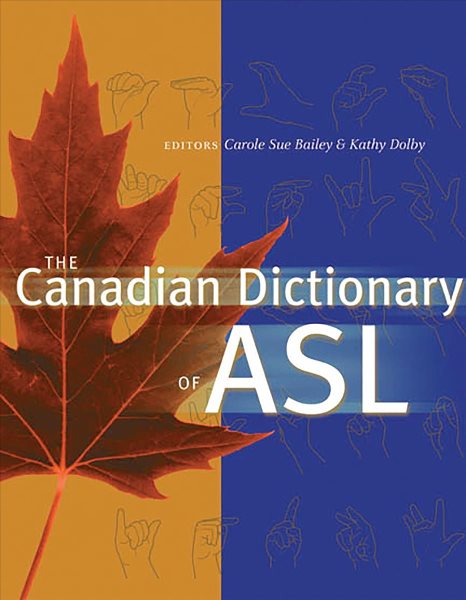 The Canadian Dictionary of ASL cover