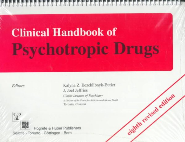 Clinical Handbook of Psychotropic Drugs cover
