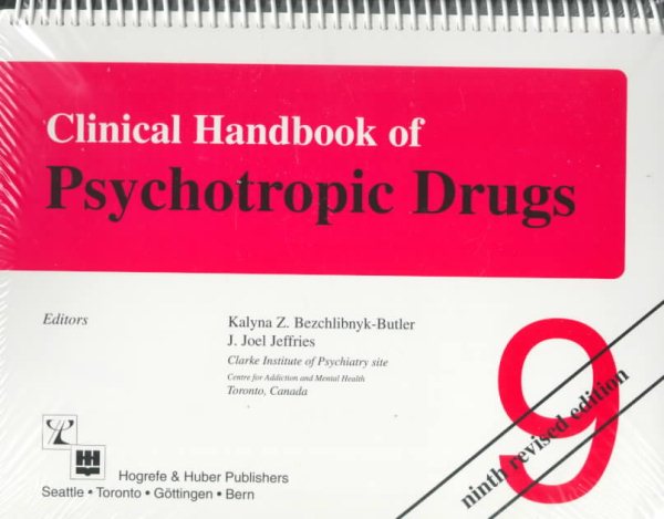 Clinical Handbook of Psychotropic Drugs cover