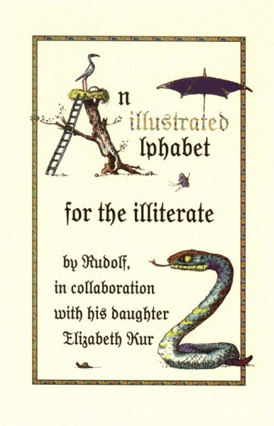 An Illustrated Alphabet for the Illiterate cover
