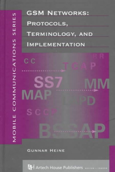 GSM Networks: Protocols, Terminology and Implementation (Artech House Mobile Communications) cover