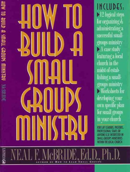 How to Build a Small-Groups Ministry (Good Sense) cover