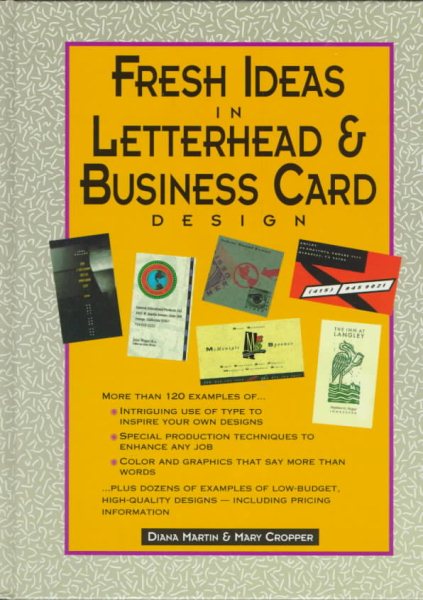 Fresh Ideas In Letterhead & Business Card Design