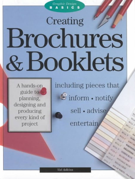 Creating Brochures And Booklets (Graphic Design Basics) cover