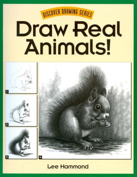 Draw Real Animals! (Discover Drawing) cover