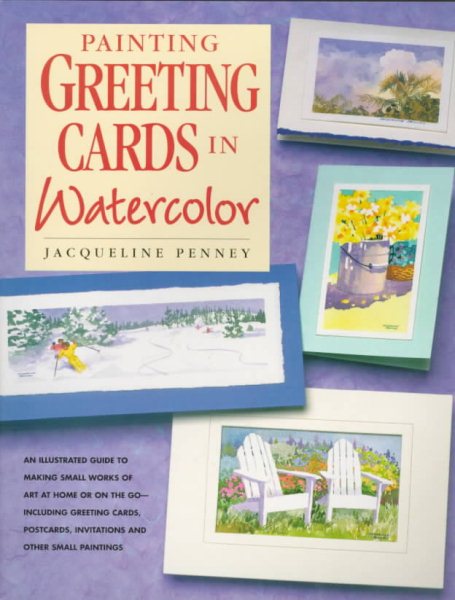 Painting Greeting Cards in Watercolor cover