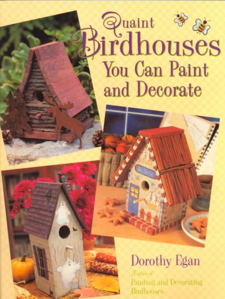 Quaint Birdhouses You Can Paint and Decorate cover