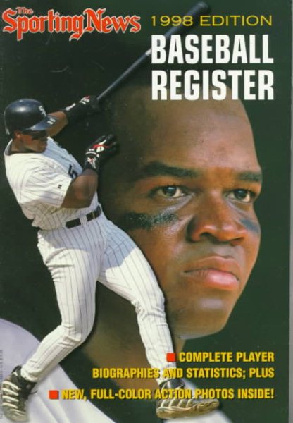 Baseball Register 1998 cover