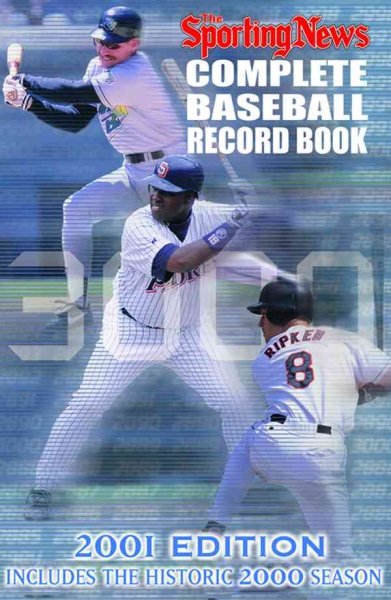 Complete Baseball Record Book cover