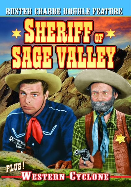 Crabbe, Buster Double Feature: Sheriff Of Sage Valley (1942) / Western Cyclone (1943) cover