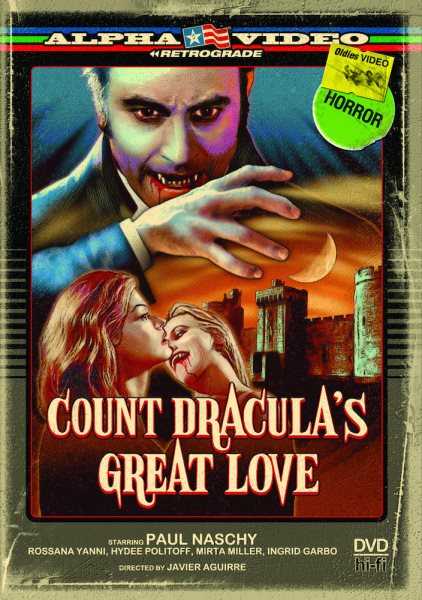 Count Dracula's Great Love (Retro Cover Art) [DVD] cover