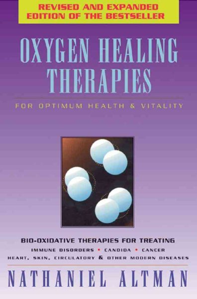 Oxygen Healing Therapies: For Optimum Health and Vitality cover