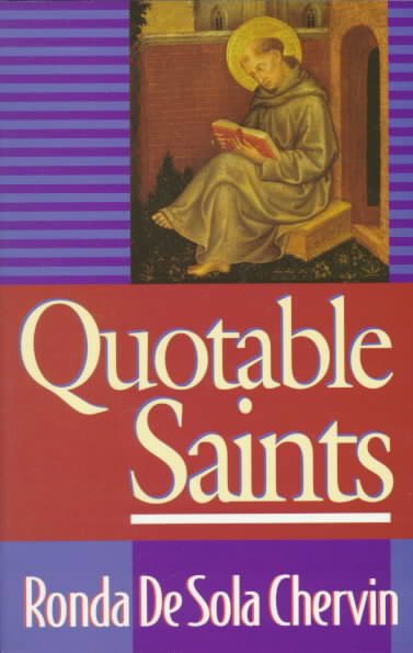 Quotable Saints cover
