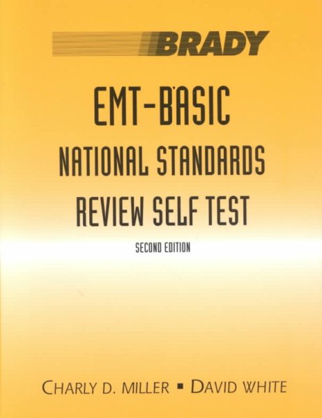 EMT Basic National Standards Review Self Test (2nd Edition) cover