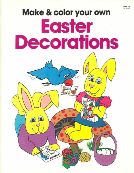 Make & Color Easter Decorations cover