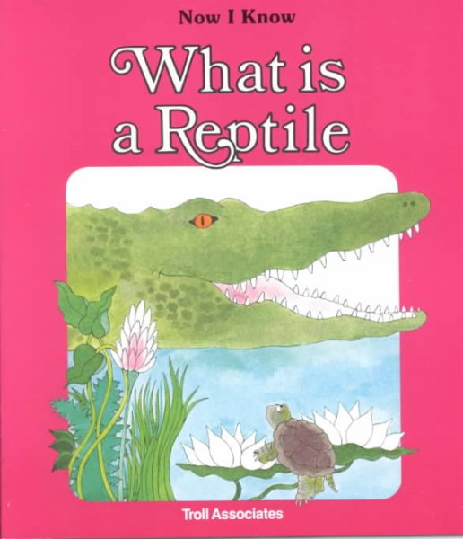 What Is A Reptile - Pbk (Now I Know) cover