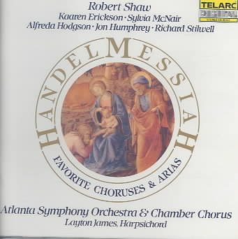 Handel: Messiah - Favorite Choruses & Arias cover
