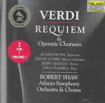 Verdi: Requiem & Operatic Choruses cover