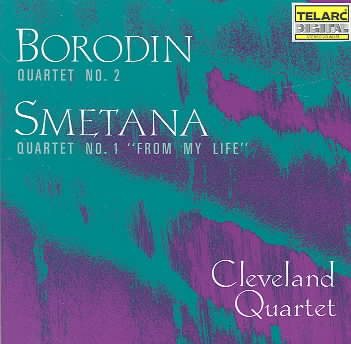 Borodin: Quartet No. 2 / Smetana: Quartet No. 1 "From My Life" cover