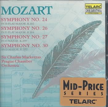 Mozart: Symphony Nos. 24, 26, 27, & 30 cover
