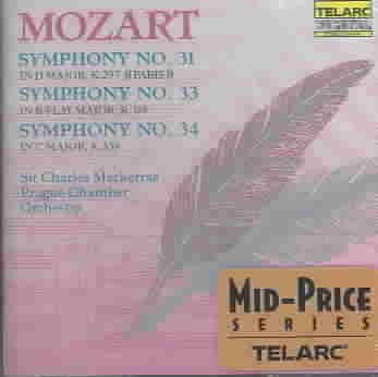 Mozart: Symphonies No. 31, No. 33 & No. 34 cover