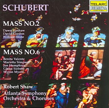 Schubert: Masses 2 & 6 cover