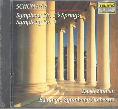 Schumann: Sym No. 1 "Spring" & Sym No. 4 cover