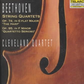 Beethoven: String Quartets Op.74 & 95 cover