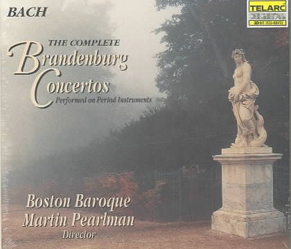 Bach - The Complete Brandenburg Concertos / Pearlman, Boston Baroque cover
