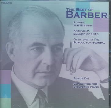 The Best Of Barber cover