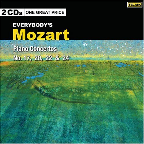 Mozart: Piano Concertos Nos 17 20 22 & 24 / Var cover