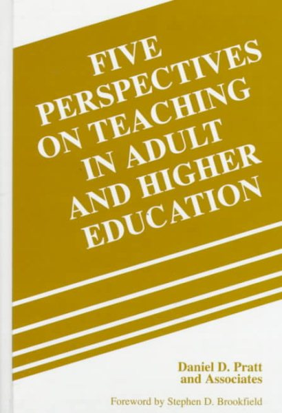 Five Perspectives on Teaching in Adult and Higher Education cover