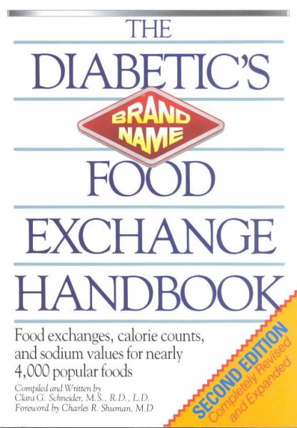 The Diabetic's Brand-Name Food Exchange Handbook cover