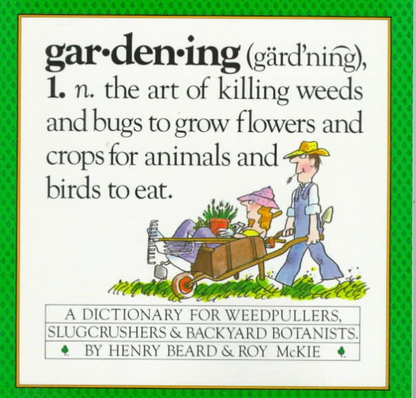 Gardening: A Gardener's Dictionary cover