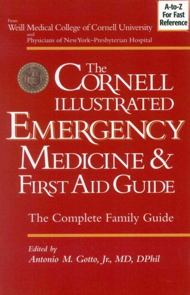 The Cornell Illustrated Emergency Medicine and First Aid Guide, Black & White Version cover