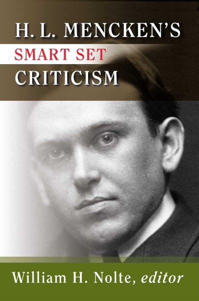 H.L. Mencken's Smart Set Criticism cover