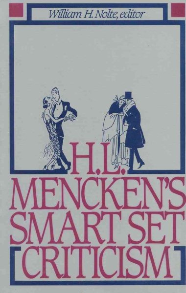 H.L. Mencken's Smart Set Criticism cover