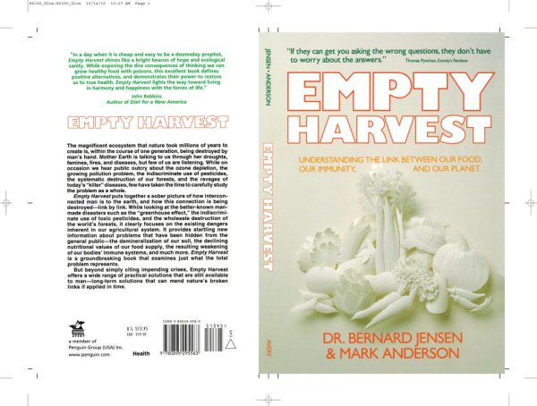 Empty Harvest: Understanding the Link Between Our Food, Our Immunity, and Our Planet cover