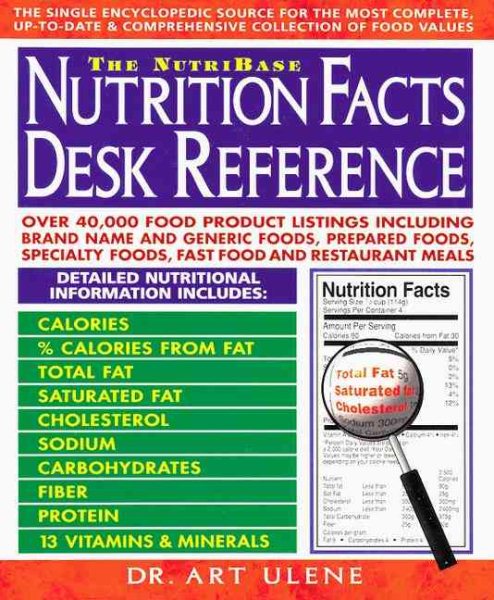 The NutriBase Nutrition Facts Desk Reference cover