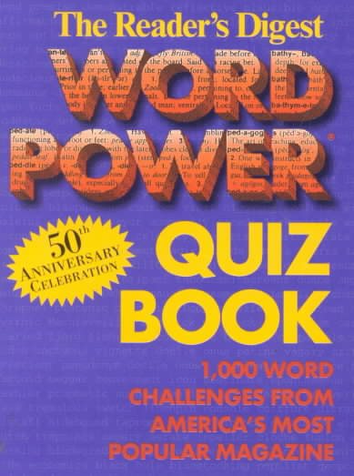 Word Power Quiz Book cover