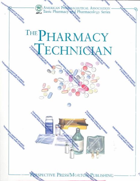 The Pharmacy Technician cover