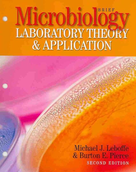 Microbiology Laboratory Theory & Application, Brief cover