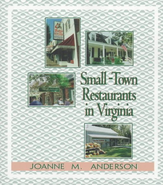 Small-Town Restaurants in Virginia cover