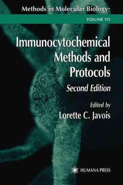 Immunocytochemical Methods and Protocols (Methods in Molecular Biology, Vol. 115) cover