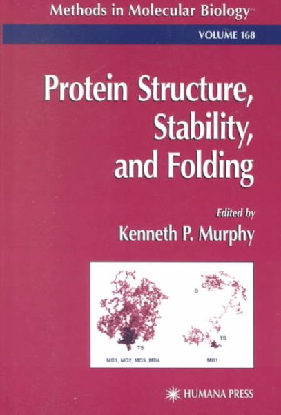Protein Structure, Stability, and Folding (Methods in Molecular Biology, 168) cover